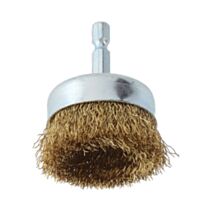 Brosse perceuse Coupe Ondulé Laiton 50 - NORTON