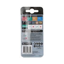 Brosse perceuse Pinceau Ondulé Acier 25 - NORTON