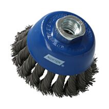 Brosse meuleuse coupe torsadée acier Ø75mm - NORTON