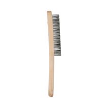 Brosse main + manche bois 290x45mm acier/bois - NORTON