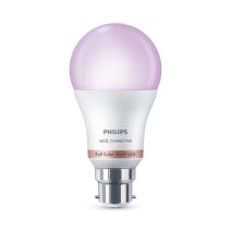 Ampoule SMD connectée standard B22 RVB CCT opaque 60W - PHILIPS