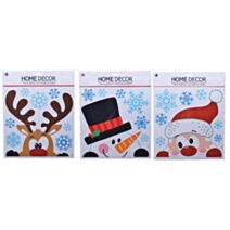 Sticker fenêtres Noël 38x31cm - DECORIS