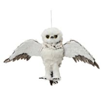 Suspension de Noël Chouette volante 16cm - DECORIS