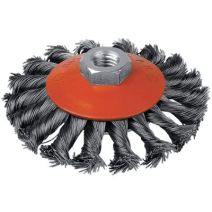 Brosse cuvette mèches acier torsadées Ø95mm - SCID