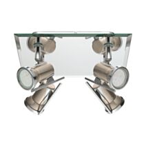 Plafonnier LED salle de bain 4l TAMARA 1 chromé - EGLO