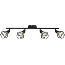 Spot Zapata en acier noir G9-LED 4 x 3W 3000K - EGLO