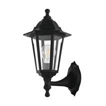 Applique montante extérieure 1 lumière Duanera PVC noir - EGLO