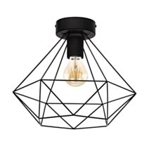 Applique Tarbes Acier E27 60W Noir