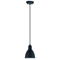 Suspension Priddy Noir Blanc E27 1 x 60 W - EGLO