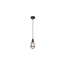 EGLO Lampe suspendue PORT SETON 60 W Marron antique