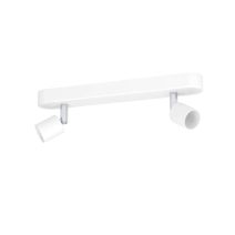 RÉGLETTE 2 LUMIÈRES STECCI-E BLANC