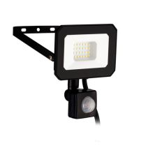 PROJECTEUR LED 20W AVEC DETECTEUR NOIR RISACCA-E