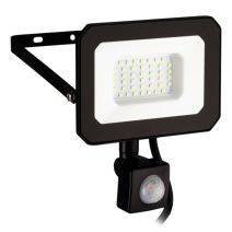PROJECTEUR LED 30W AVEC DETECTEUR NOIR RISACCA-E