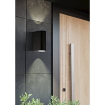 Applique extérieure Scogliera-E IP44 5W 9 x 14 cm plastique noir - EGLO