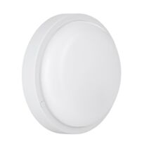 Applique/plafonnier de garage Boschetto-E IP54 11,5W D17 cm plastique blanc - EGLO