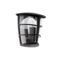 demi applique aloria noir - EGLO