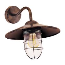 APPLIQUE MELGOA E27 1X60W CUIVRE ANTIQUE
