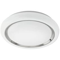 LUMINAIRE CENTER Plafonnier CAPASSO blanc Diamètre 34 Cm