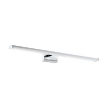 Applique miroir salle de bain Pandella acier chrome 40 x 780 mm LED incl. 11W 1350 Lumens 4000K IP44 - EGLO