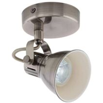 Spot Seras acier nickel-antique GU10-LED 1x3,3W 3000K- EGLO
