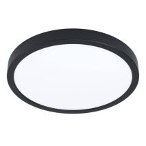 Led surface Fueva 5 noir ø 285 mm LED incl. 20W 4000k - EGLO