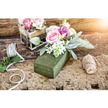 Mousse florale verte 22,5x10,5x6,5cm