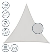 Voile d’ombrage triangle crème