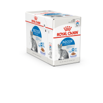 Pâtées Chat Indoor Gelee 12x85gr - ROYAL CANIN 