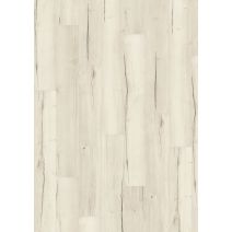 Revêtement de sol stratifié Aqua+ classe 32 Chêne Creston blanc 4 chanfreins 129,2x19,3x0,8cm - EGGER
