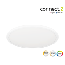 Plafonnier LED Connecté Rovito-z acier 16,5W blanc - EGLO 