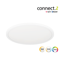 Plafonnier LED Connecté Rovito-z acier 16,5W blanc - EGLO