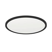 Plafonnier LED Connecté Rovito-z acier 16,5W noir - EGLO