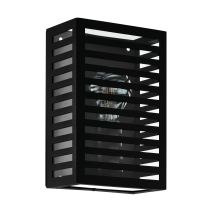 Applique murale extérieure Alamonte 3 Noir E27 60W