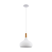 Suspension Sabinar Ø280 mm blanc/brun - EGLO
