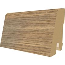Plinthe sol stratifié Chêne Valley 2400x60x17mm - EGGER