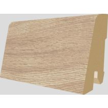 Plinthe sol stratifié Chêne Caramel 2400x60x17mm - EGGER