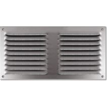 grille aluminium 200x100mm - avec moustiquaire - AUTOGYRE