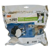 Demi-masque anti-gaz filtres intégrés produits phytosanitaires A2P3