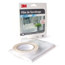 Film de survitrage fenetre transparent 4x1.50m - 3M