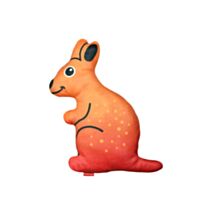 Jouet Chien - Kangourou Orange Tissu – RED DINGO