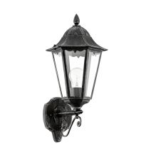 Applique d'extérieur NAVEDO noir en fonte d'aluminium E27 60W - EGLO
