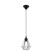 Suspension Tarbes noir ø 175 mm E27 1 x 60W - EGLO