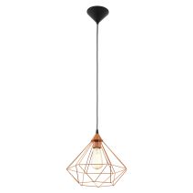 Suspension Tarbes cuivre ø 325 mm E27 1 x 60W -  EGLO