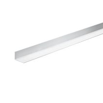 Cornière irr. alu anodisé argent mm. 30x20x1,5 - ARCANSAS