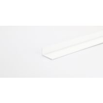 Cornière irr.alu laqué blanc mm. 30x15