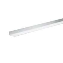 Cornière irr. alu anodisé argent mm. 15x10x1 - ARCANSAS