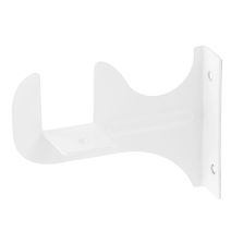 2 supports en tôle pour pose en façade coloris blanc