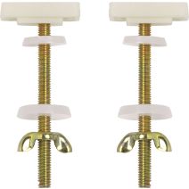 Fixations pour abattant bois compressé - WIRQUIN