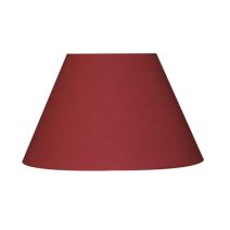 Abat-jour toiline forme empire Ø50 cerise