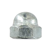 6 écrous borgnes acier zingué ∅8 - INVENTIV